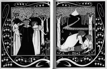 elaine dame launcelot beardsley aubrey