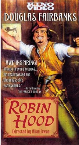 Fairbanks in ‘Robin Hood’ movie poster