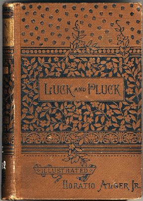 Luck and Pluck cover image is borrowed from the General Collection of the Department of Rare Books and Special Collections at the University of Rochester