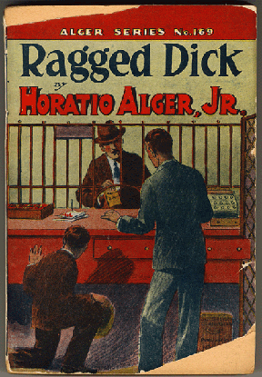 Ragged Dick cover image is borrowed from the Dime Novels Collection of the Department of Rare Books and Special Collections at the University of Rochester