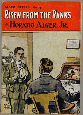 Risen from the Ranks cover image is borrowed from the Dime Novels Collection of the Department of Rare Books and Special Collections at the University of Rochester