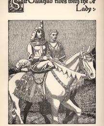Sir Galahad Rides with the Lady