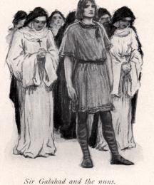 Sir Galahad and the nuns