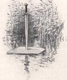 The Sword in the floating stone
