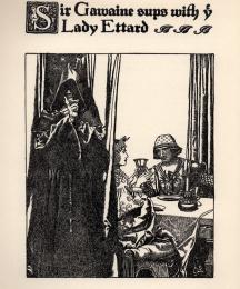 Sir Gawaine Sups with the Lady Ettard