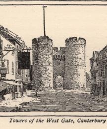 Towers of West Gate, Canterbury