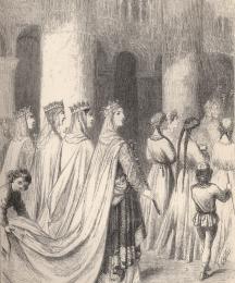 The Marriage of King Arthur and Queen Guinevere