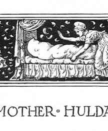 The headpiece of Mother Hulda.