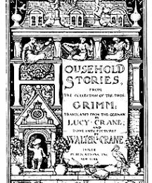 Title page of Household Stories.