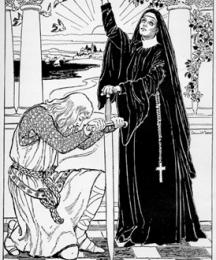 The Nun and Galahad