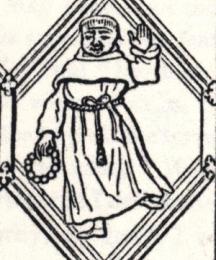 Friar, excerpt of the Betley Window 
