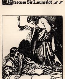 The Damsel Elouise the Fair Rescues Sir Launcelot