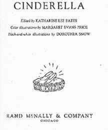 Title page of Cinderella.