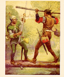 Robin Hood and Little John