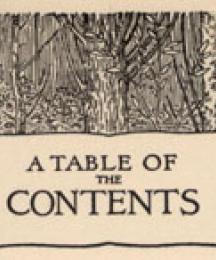 Table of Contents