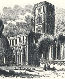 View of Fountain's Abbey