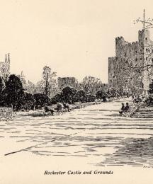 Rochester Castle and Ground