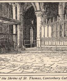 Site of the Shrine of St. Thomas, Canterbury Cathedral