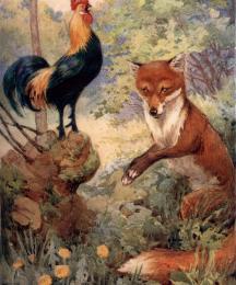 Chaunticleer and the Fox