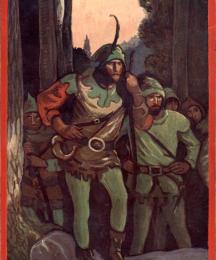 Robin Hood and His Merry Outlaws (Dust Cover Image)