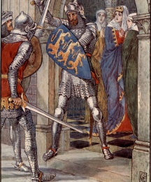 The Fight in the Queen's Ante-Chamber