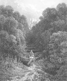 Lancelot Approaching the Castle of Astolat