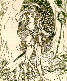 Robin Hood and Guy of Gisborne's Head