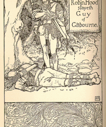 Robin Hood Slayeth Guy of Gisbourne