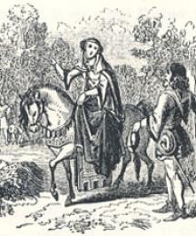 The Knight's Wife Asks a Boon of Robin Hood
