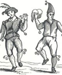 Morris Dancers from Holme's Academy of Armory, 1683