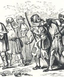 Little John Encountering the Beggars, Headpiece to Little John and the Four Beggars
