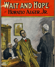 Cover art for Wait and Hope; or, a Plucky Boy's Luck by Horatio Alger