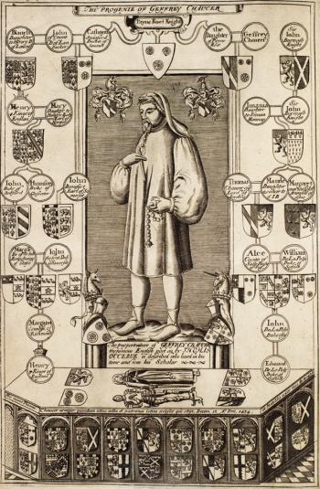 Frontispiece - Chaucer and his Genealogy