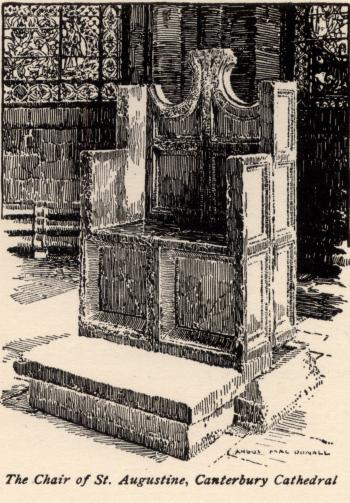 The Chair of St. Augustine, Canterbury Cathedral