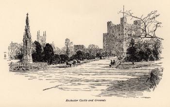 Rochester Castle and Ground