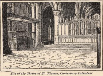 Site of the Shrine of St. Thomas, Canterbury Cathedral