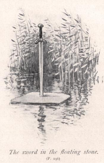 The Sword in the floating stone