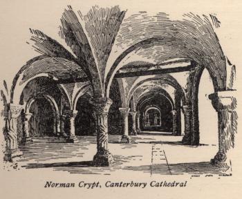 Norman Crypt, Canterbury Cathedral