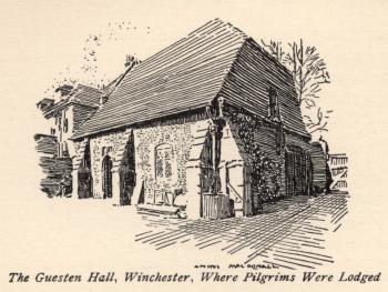 The Guestern Hall, Winchester, Where Pilgrims Were Lodged