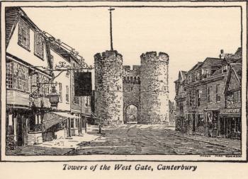 Towers of West Gate, Canterbury