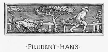 "The headpiece of Prudent Hans."