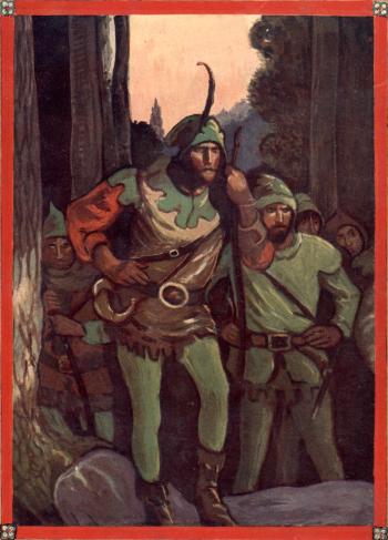 Robin Hood and His Merry Outlaws (Dust Cover Image)