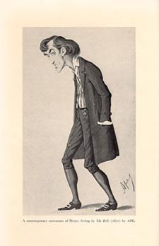 A Contemporary Caricature of Henry Irving