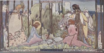 How Four Queens Found Sir Lancelot in the Wood