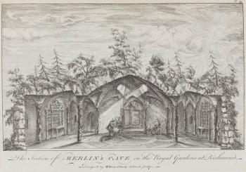 The Section of Merlin's Cave in the Royal Gardens at Richmond