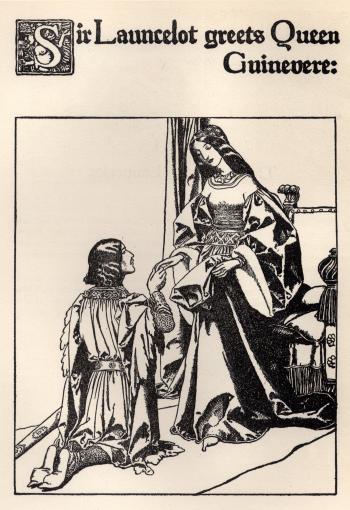 Sir Launcelot Greets Queen Guinevere