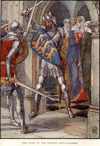 The Fight in the Queen's Ante-Chamber