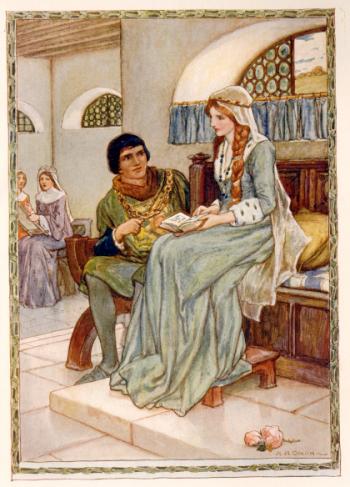 Sir Launcelot and the Queen Talked Sadly Together