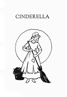 "Frontispiece of Cinderella."