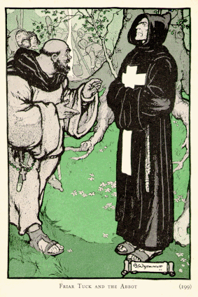 Friar Tuck and the Abbot